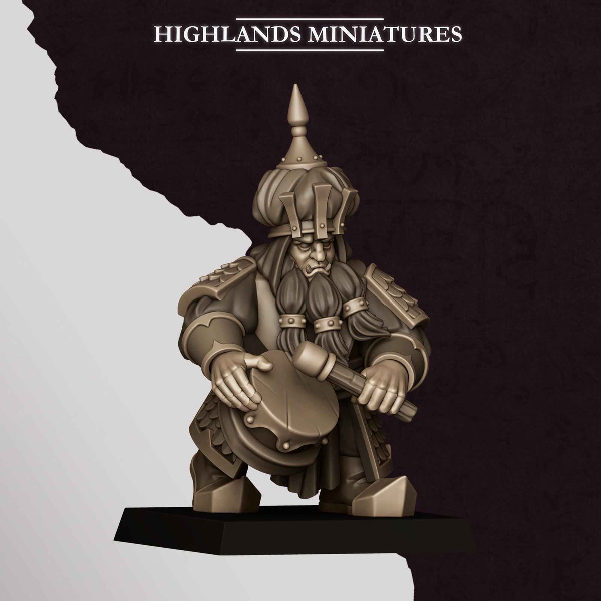 Warriors | Sons of Marduk | Highlands Miniatures | 32mm Scale Resin Tabletop RPG Figures for Roleplaying and Wargaming