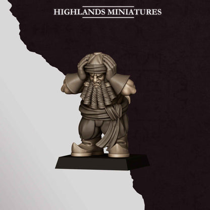 Mortar | Sons of Marduk | Highlands Miniatures | 32mm Scale Resin Tabletop RPG Figures for Roleplaying and Wargaming