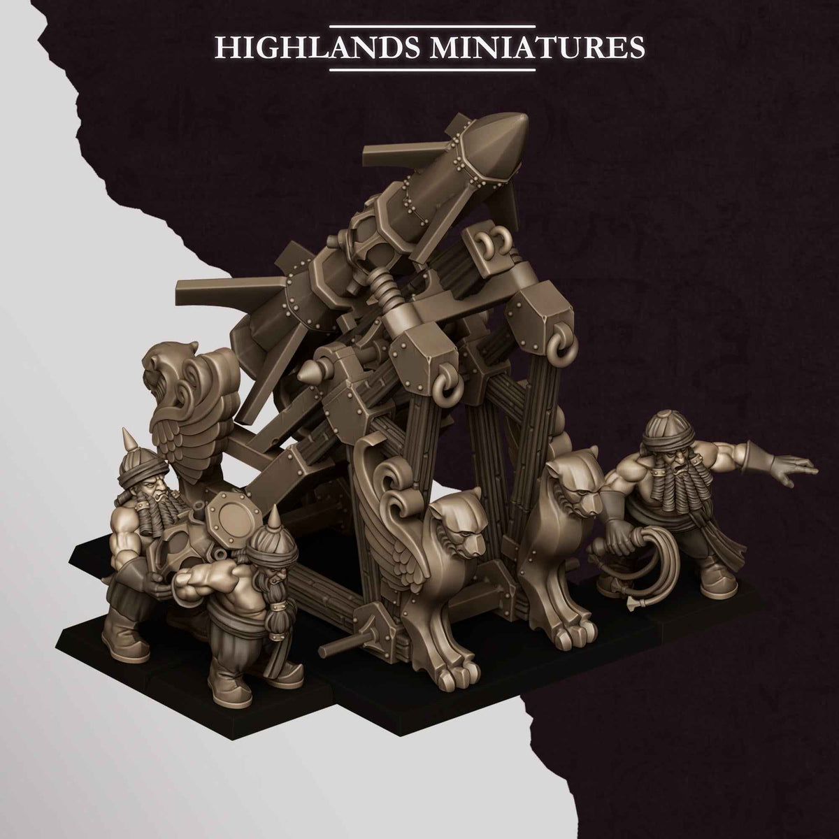Rocket | Sons of Marduk | Highlands Miniatures | 32mm Scale Resin Tabletop RPG Figures for Roleplaying and Wargaming
