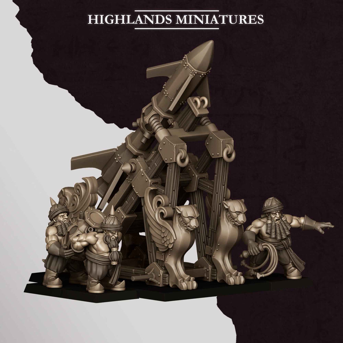 Rocket | Sons of Marduk | Highlands Miniatures | 32mm Scale Resin Tabletop RPG Figures for Roleplaying and Wargaming