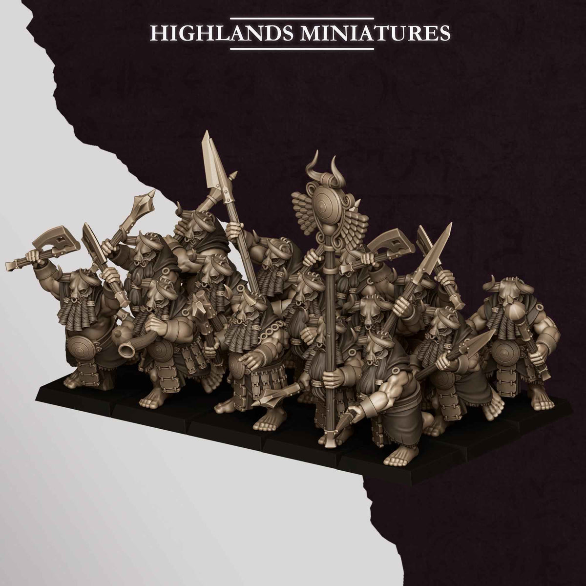 Marduk Cultists | Sons of Marduk | Highlands Miniatures | 32mm Scale Resin Tabletop RPG Figures for Roleplaying Wargaming
