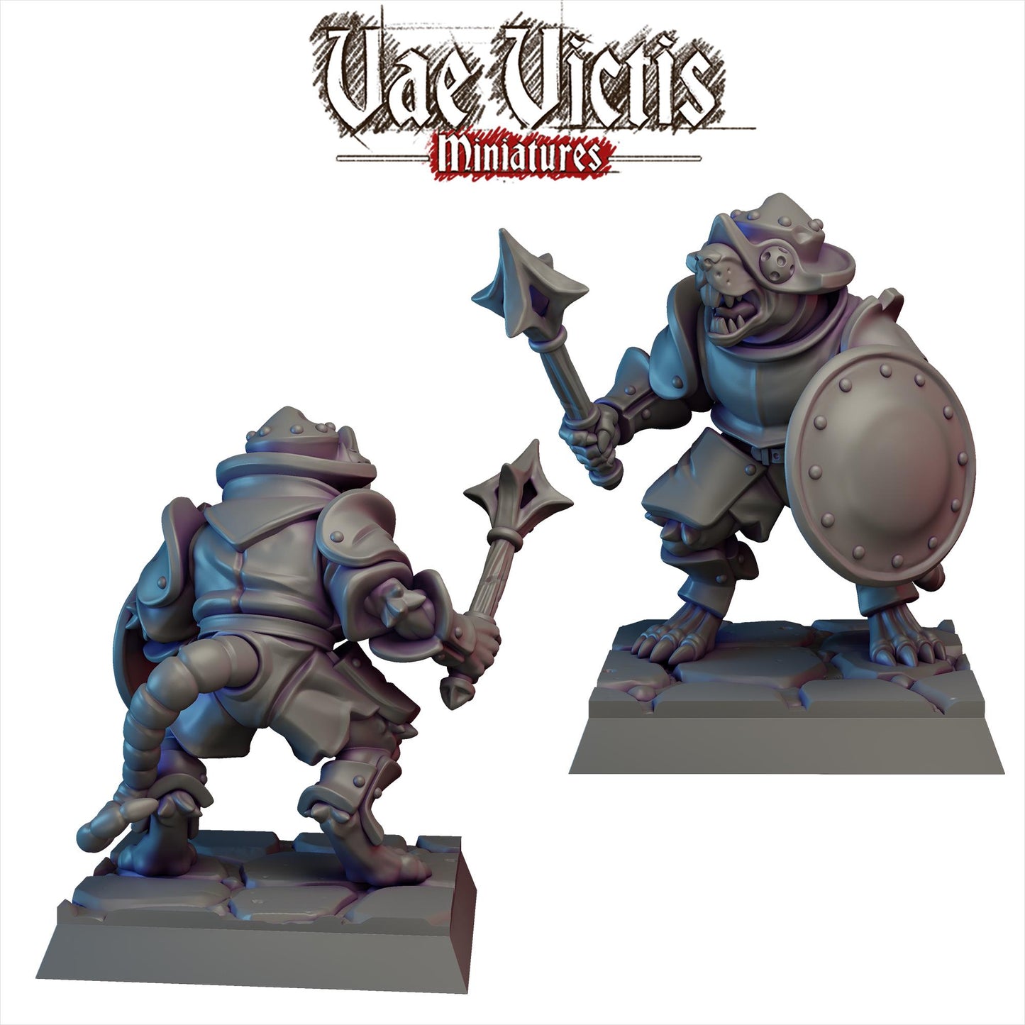Sewer Patrol | Vae Victis Miniatures | 32mm Scale Resin Printed Tabletop RPG Figures for Tabletop Roleplaying or Wargaming