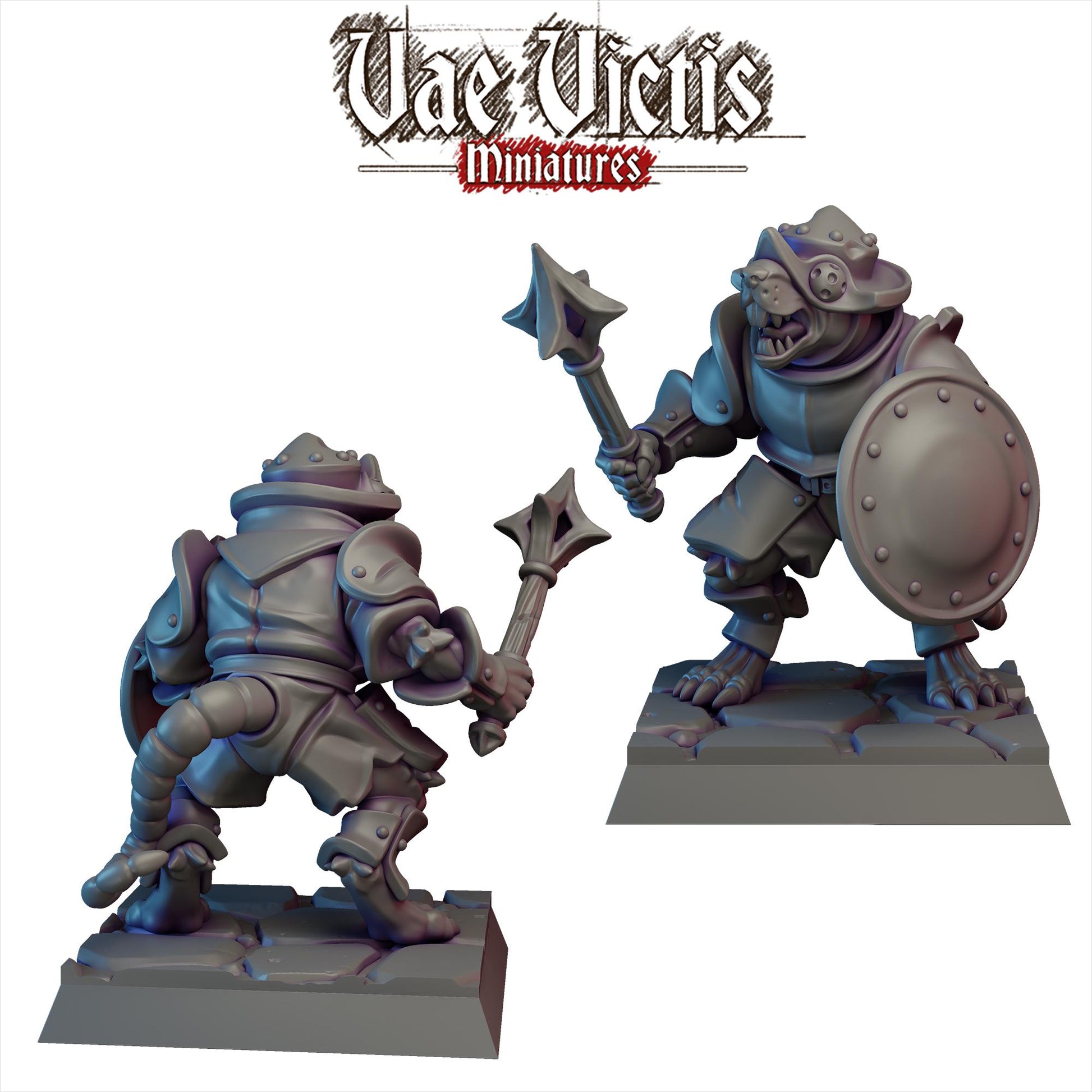 Sewer Patrol | Vae Victis Miniatures | 32mm Scale Resin Printed Tabletop RPG Figures for Tabletop Roleplaying or Wargaming