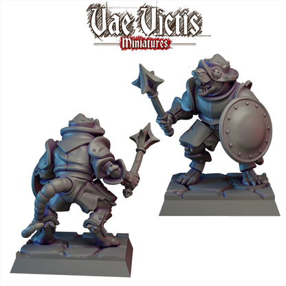 Sewer Patrol | Vae Victis Miniatures | 32mm Scale Resin Printed Tabletop RPG Figures for Tabletop Roleplaying or Wargaming