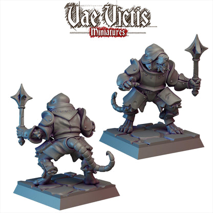 Sewer Patrol | Vae Victis Miniatures | 32mm Scale Resin Printed Tabletop RPG Figures for Tabletop Roleplaying or Wargaming