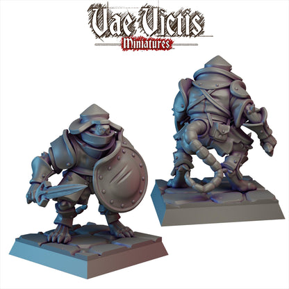 Sewer Patrol | Vae Victis Miniatures | 32mm Scale Resin Printed Tabletop RPG Figures for Tabletop Roleplaying or Wargaming